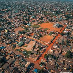 drone image Accra