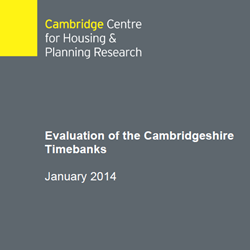 Building social capital through community timebanking: an evaluation of the Cambridgeshire timebanking project