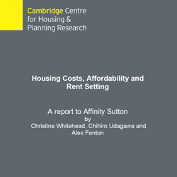 CCHPR Releases Affinity Sutton Affordability Research
