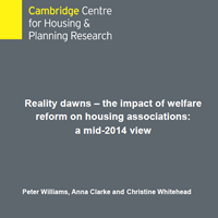 Reality dawns – the impact of welfare reform on housing associations: a mid-2014 view 